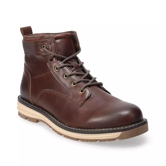 Sonoma Goods For Life Troye Men's Lace-Up Boots - Picture 1 of 6